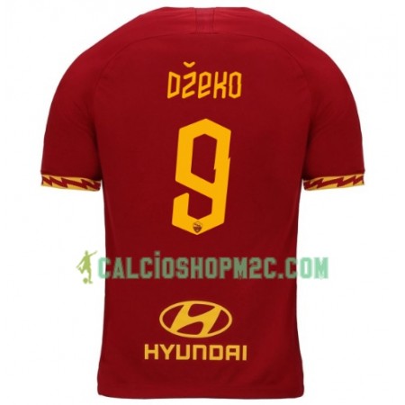 AS Roma Dzeko 9 Maglia Prima 2019/2020 Manica Corta